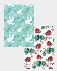 Robins and Doves Gift Wrap