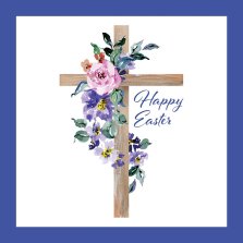 Entwined Cross Easter Cards (Pack of 5)