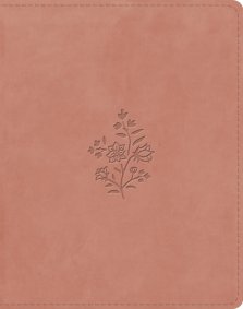 ESV Single Column Journaling Bible (TruTone, Blush Rose, Wildflower Design)