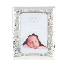 My Christening Day Photo Frame - Antique Silverplated 4"x6"