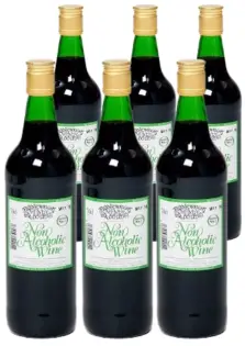 Pack of 6 Non-Alcoholic Communion Wine - Frank Wright Mundy Brand No.1