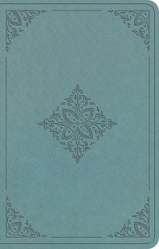 ESV Premium Gift Bible (TruTone, Paris Sky, Fleur-de-lis Design)