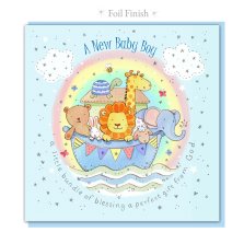 New Baby Boy Single Card