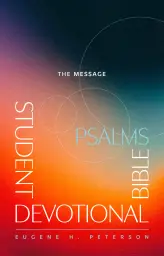 Message Student Devotional Bible: Psalms (Softcover)