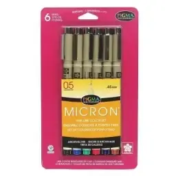 Micron 6 PC Set (05) - Asst BC