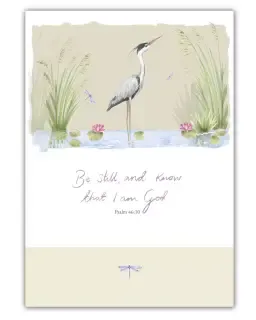 A5 Heron Lined Notebook