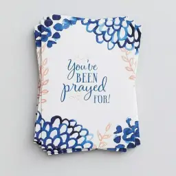 You've Been Prayed For - 10 Premium Note Cards