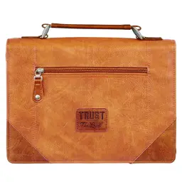 Bible Cover Classic Two-tone Trust in the Lord Prov. 3:5