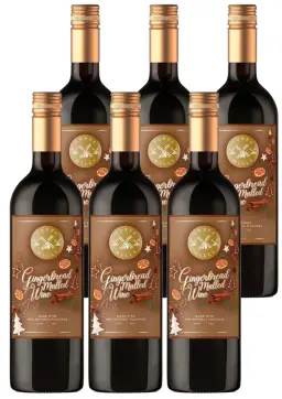 6 x Bottles Gingerbread Mulled Wine