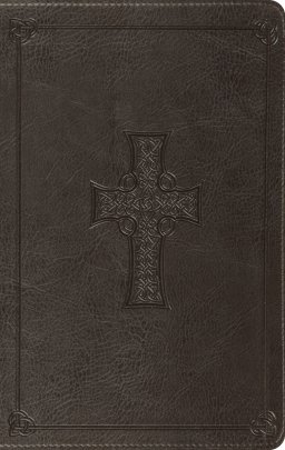 ESV Value Thinline Bible (TruTone, Charcoal, Celtic Cross Design)