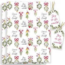 Baubles Christmas Wrapping Paper