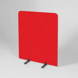 90 x 100cm Scarlet Curve Screen with Black Frame (BusyScreen)