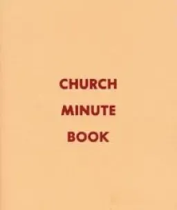 Church Minute Book