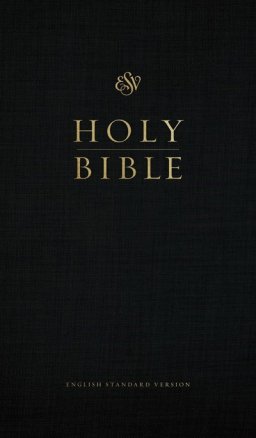 ESV Church Bible, Large Print, Red Letter (Hardcover, Black)