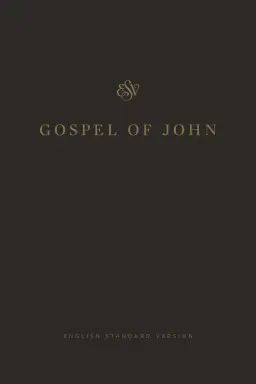 ESV Gospel of John (Paperback, Black)