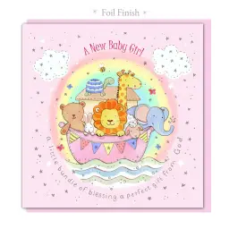 New Baby Girl Single Card