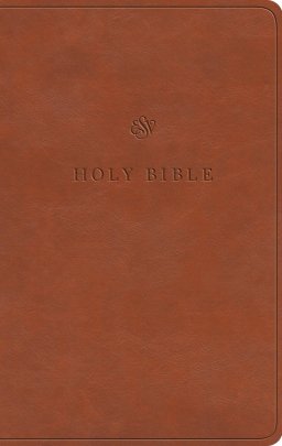 ESV Value Thinline Bible (TruTone, English Saddle)