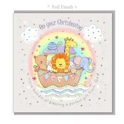 Ark Christening Single Card