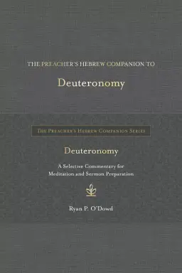 Preacher's Hebrew Companion to Deuteronomy