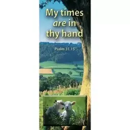 Bookmarks: 'My times are in thy hand' Ps. 31.15