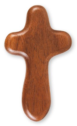 4 3/4" Wood Holding Cross