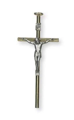 4" Metal Crucifix