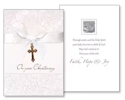 On Your Christening - Single Card