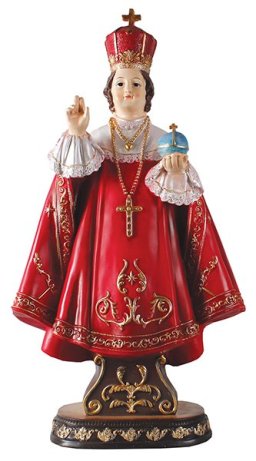 24" Child Of Prague Resin Fibreglass Statue