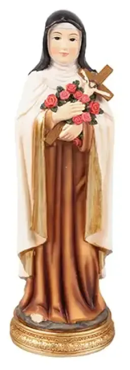 Renaissance 8 inch Statue - Saint Theresa