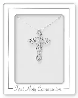 Cross Communion Silver Necklet