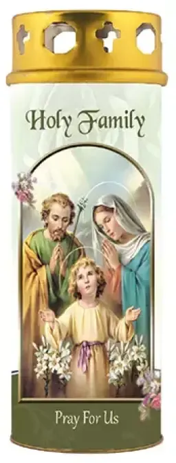 Holy Family Windproof Cap Candle