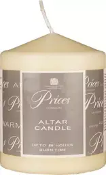 3" x 3 1/2" Altar Candle - Single