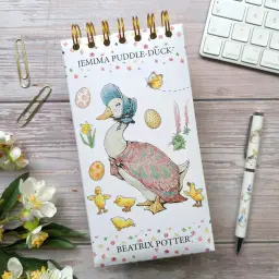 Tall Wiro List Pad - World Of Potter - Jemima Puddle-Duck