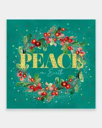 Christmas Wreaths Christmas Cards - Pack of 10