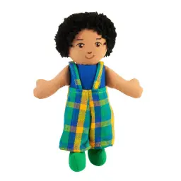 Boy doll - brown skin black hair