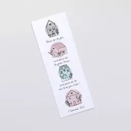 'Peace Be To Your House' (Scandi Home) Bookmark