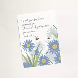 Do Not Fear (Bees) - Christian Sharing Card