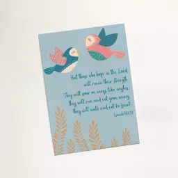 But Those Who Hope (Harvest) - Christian Sharing Card