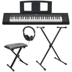 Yamaha NP15 Portable Keyboard - Black Package