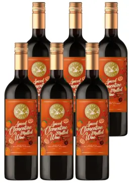 6 x Bottles Spiced Clementine Mulled Wine