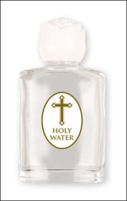 Glass Holy Water Bottle (25ml) - Single