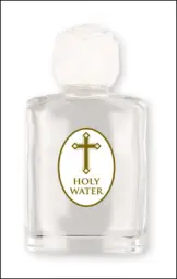 Glass Holy Water Bottle (25ml) - Single