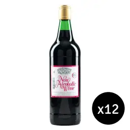 Pack of 12 Non-Alcoholic Communion Wine - Frank Wright Mundy Brand No.5