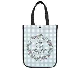 Joy To The World Small Eco-Friendly Tote Bag