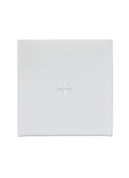 6" x 6" Chalice Pall - Polycotton - White Cross Design