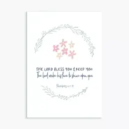 The Lord Bless You Greeting Card