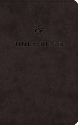 ESV Premium Church Bible, Large Print, Red Letter (TruTone, Black)