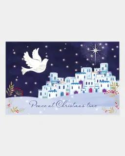 Peaceful Bethlehem Tea Towel