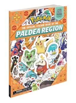 Pokemon The Official Sticker Book Of The Paldea Region