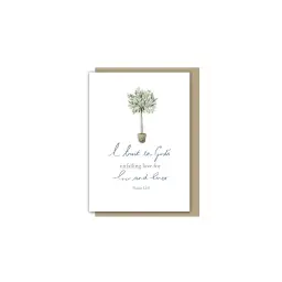 Love Little Note Encouragement Single Card